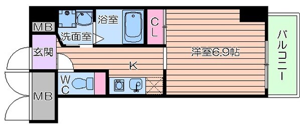 ドゥーエ本庄の物件間取画像